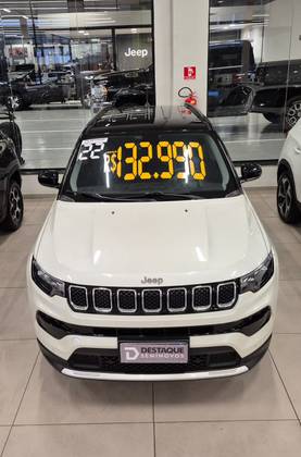JEEP COMPASS 1.3 T270 TURBO FLEX LIMITED AT6 JEEP COMPASS 1.3 T270 TURBO FLEX LIMITED AT6